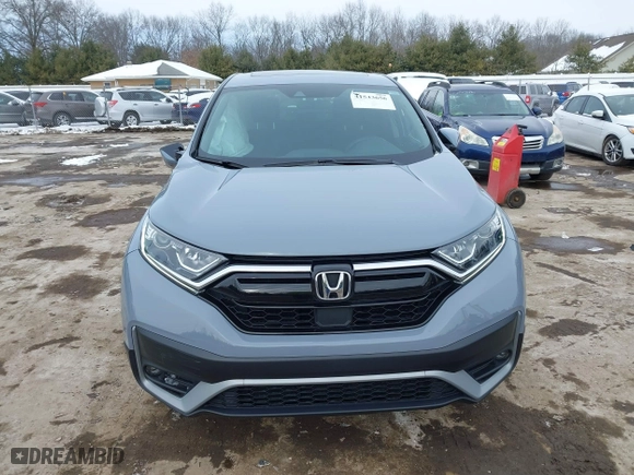 2022 Honda CR-V EX with VIN 2HKRW2H50NH632086, listed as a IAAI auction lot 41543656 with 39,735 mi miles. Bid and sale history available at carsss.com. Image 13.