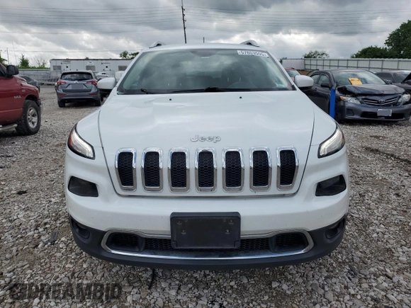 2016 Jeep Cherokee Limited z VIN 1C4PJMDS9GW129487, wystawiony jako Copart lot #57803595 z przebiegiem 121 123 mil mil oraz Szkoda całkowita • Salvage title. Historia ofert i sprzedaży dostępna na DreamBid. Obrazek 5.