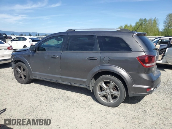 2017 Dodge Journey Crossroad Plus z VIN 3C4PDDGG6HT567454, wystawiony jako Copart lot #53249225 z przebiegiem 189 647 mil mil oraz Szkoda całkowita • Salvage title. Historia ofert i sprzedaży dostępna na DreamBid. Obrazek 2.