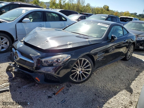 2017 Mercedes-Benz SL with VIN WDDJK7DA7HF045686, listed as a Copart auction lot 74488654 with NaN miles and Salvage Title. Bid and sale history available at carsss.com. Image 1.