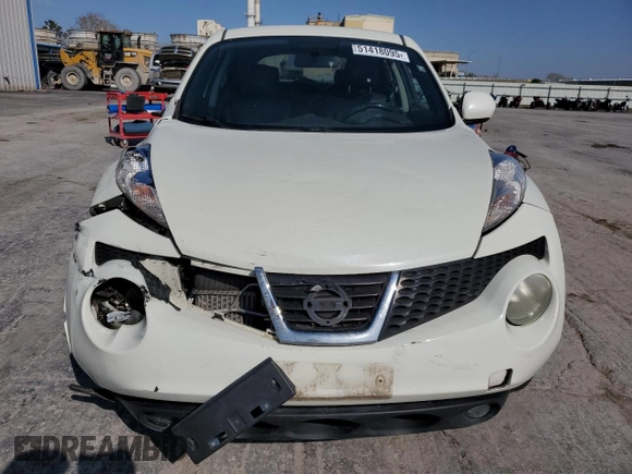2011 Nissan Juke SL with VIN JN8AF5MV1BT012203, listed as a Copart auction lot 51418095 with 153,303 mi miles and Salvage Title. Bid and sale history available at DreamBid. Image 5.