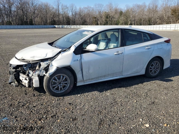 2022 Toyota Prius Prime LE with VIN JTDKAMFP2N3218383, listed as a Copart auction lot 42220685 with 73,617 mi miles and Salvage Title. Bid and sale history available at carsss.com. Image 1.