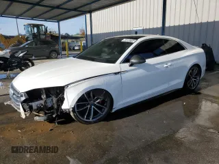 2018 Audi S5 Prestige z VIN WAUR4AF52JA008615, wystawiony jako Copart lot #85593744 z przebiegiem 97 449 mil mil oraz Czysty tytuł • Clean title. Historia ofert i sprzedaży dostępna na DreamBid. Obrazek 1.