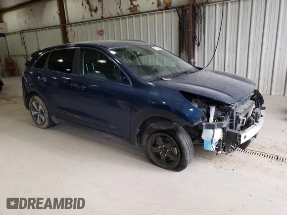 2019 Kia Niro Touring with VIN KNDCE3LC5K5321429, listed as a Copart auction lot 87474394 with 107,349 mi miles and Salvage Title. Bid and sale history available at carsss.com. Image 4.