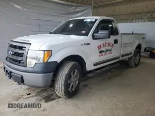 2014 Ford F-150 XL с VIN 1FTNF1EF7EKD34190, выставлен на аукционе Copart как лот 54527665 с пробегом 155 007 миль миль и Списание • Salvage title. История ставок и продаж доступна на DreamBid. Изображение 1.