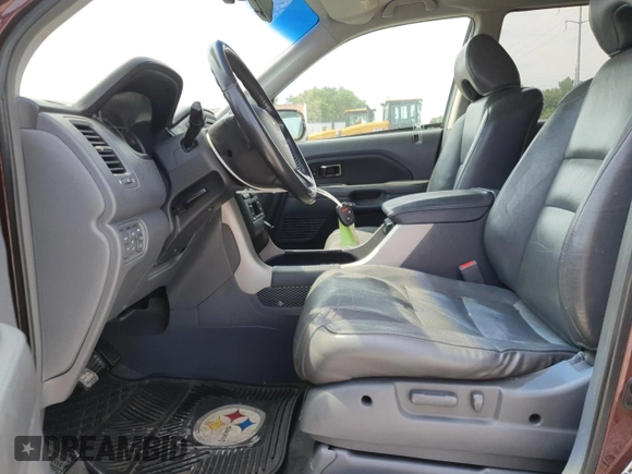 2008 Honda Pilot EX-L with VIN 5FNYF18568B048249, listed as a Copart auction lot 63614245 with 195,503 mi miles and Salvage title. Bid and sale history available at DreamBid. Image 7.