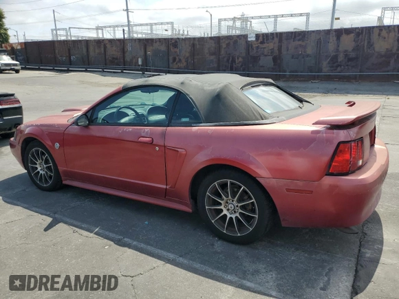 2004 Ford Mustang Deluxe с VIN 1FAFP44614F132348, выставлен на аукционе Copart как лот 60098855 с пробегом 161 683 миль миль и Чистый • Clean title. История ставок и продаж доступна на DreamBid. Изображение 2.