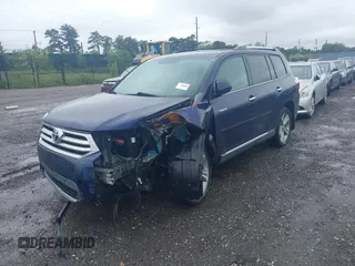 2012 Toyota Highlander Limited with VIN 5TDDK3EH9CS157524, listed as a IAAI auction lot 42340448 with Not provided miles and . Bid and sale history available at DreamBid. Image 2.