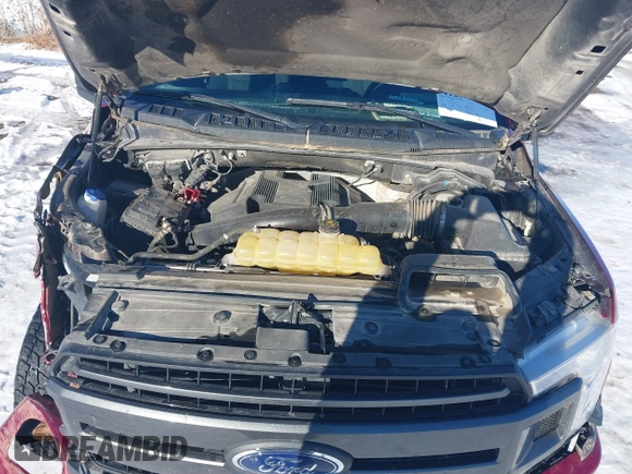 2018 Ford F-150 XL with VIN 1FTFW1EG3JKG07472, listed as a IAAI auction lot 41252582 with 138,106 mi miles and . Bid and sale history available at carsss.com. Image 10.