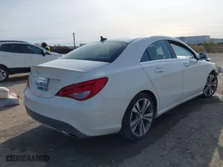 2017 Mercedes-Benz CLA with VIN WDDSJ4EB2HN423531, listed as a IAAI auction lot 41090530 with 1 mi miles. Bid and sale history available at carsss.com. Image 4.