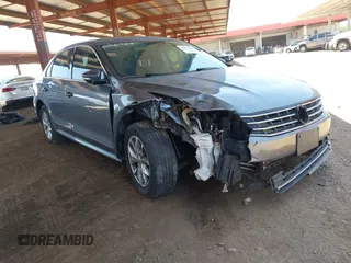 2017 Volkswagen Passat S with VIN 1VWAT7A34HC026962, listed as a IAAI auction lot 42466246 with 100,182 mi miles and . Bid and sale history available at DreamBid. Image 1.