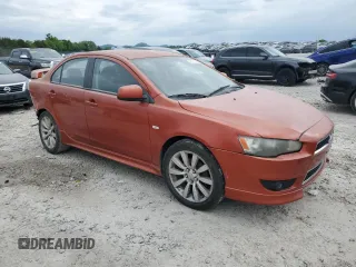 2009 Mitsubishi Lancer GTS with VIN JA3AU86WX9U027939, listed as a Copart auction lot 53817935 with 182,322 mi miles and Clean Title. Bid and sale history available at DreamBid. Image 4.