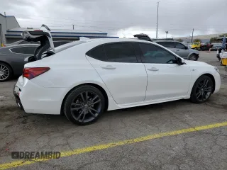 2019 Acura TLX w/A-Spec Pkg with VIN 19UUB2F66KA001204, listed as a Copart auction lot 47889975 with 110,965 mi miles and Salvage Title. Bid and sale history available at carsss.com. Image 3.