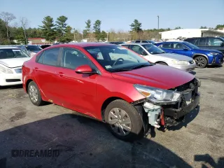 2018 Kia Rio S with VIN 3KPA24AB6JE070665, listed as a Copart auction lot 52719174 with 81,411 mi miles and Salvage Title. Bid and sale history available at carsss.com. Image 4.
