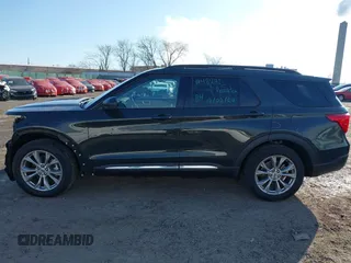 2023 Ford Explorer XLT with VIN 1FMSK8DH6PGC33797, listed as a IAAI auction lot 41111945 with 5,182 mi miles. Bid and sale history available at carsss.com. Image 15.