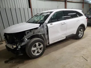 2023 Kia Sorento LX with VIN 5XYRGDLC9PG221228, listed as a Copart auction lot 50293405 with 16,833 mi miles and Salvage Title. Bid and sale history available at carsss.com. Image 1.