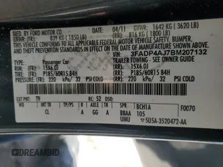2011 Ford Fiesta S with VIN 3FADP4AJ7BM207132, listed as a Copart auction lot 49983905 with 88,734 mi miles and Clean title. Bid and sale history available at DreamBid. Image 12.
