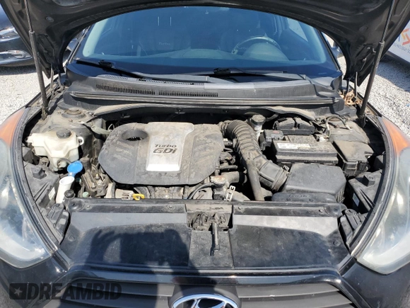 2015 Hyundai Veloster Turbo with VIN KMHTC6AE7FU221433, listed as a Copart auction lot 51491405 with 108,801 mi miles and Salvage Title. Bid and sale history available at carsss.com. Image 11.