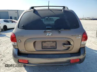 2006 Hyundai Santa Fe GLS with VIN KM8SC13E76U046922, listed as a Copart auction lot 74558354 with 124,919 mi miles and Clean Title. Bid and sale history available at carsss.com. Image 6.