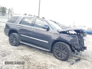 2018 Cadillac Escalade Luxury z VIN 1GYS4BKJ5JR372763, wystawiony jako Copart lot #44122245 z przebiegiem Nie podano mil oraz Szkoda całkowita • Salvage title. Historia ofert i sprzedaży dostępna na DreamBid. Obrazek 4.