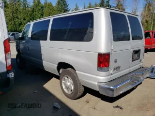 2008 Ford Econoline Passenger XL with VIN 1FBNE31L08DA43554, listed as a Copart auction lot 73714354 with 205,979 mi miles and Salvage Title. Bid and sale history available at carsss.com. Image 2.
