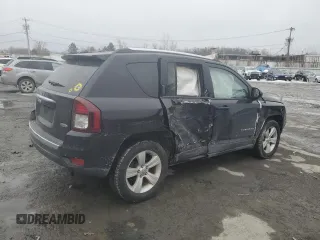 2015 Jeep Compass High Altitude Edition with VIN 1C4NJDEB5FD395511, listed as a Copart auction lot 46910975 with 81,622 mi miles and Salvage Title. Bid and sale history available at carsss.com. Image 3.