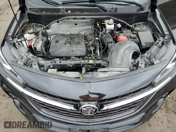 2023 Buick Encore GX Essence with VIN KL4MMGSLXPB017452, listed as a Copart auction lot 49687135 with 43,478 mi miles and Clean title. Bid and sale history available at DreamBid. Image 12.