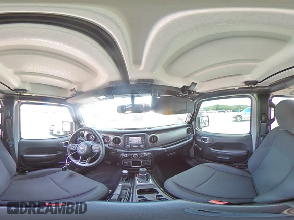 2021 Jeep Wrangler Unlimited Sport with VIN 1C4HJXDG7MW521106, listed as a Copart auction lot 62230955 with 52,358 mi miles and Salvage title. Bid and sale history available at DreamBid. Image 15.