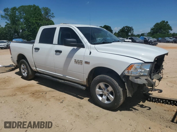 2018 Ram 1500 Tradesman with VIN 3C6RR7KT2JG252561, listed as a Copart auction lot 55558965 with 141,451 mi miles and Salvage title. Bid and sale history available at DreamBid. Image 4.