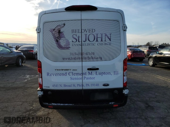 2019 Ford Transit Passenger XL with VIN 1FBAX2CM4KKA34304, listed as a Copart auction lot 85962184 with Not Provided miles and Salvage Title. Bid and sale history available at carsss.com. Image 6.