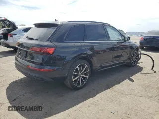 2022 Audi Q7 Prestige with VIN WA1VXBF70ND013584, listed as a Copart auction lot 54179315 with Not provided miles and Salvage title. Bid and sale history available at DreamBid. Image 3.