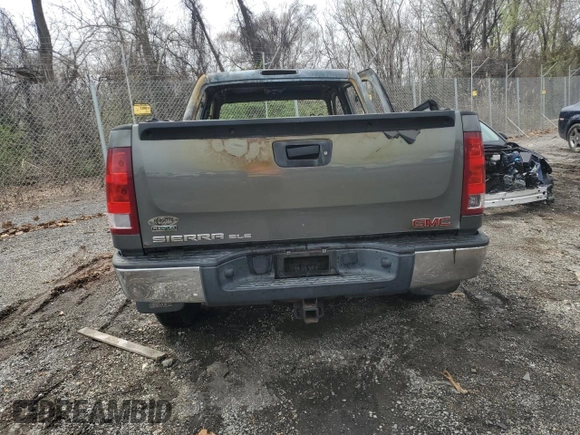 2011 GMC Sierra 1500 SLE with VIN 3GTP2VE3XBG325620, listed as a Copart auction lot 54293795 with Not provided miles and Non repairable. Bid and sale history available at DreamBid. Image 6.