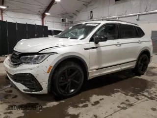 2023 Volkswagen Tiguan SE R-Line Black with VIN 3VV8B7AX4PM135217, listed as a Copart auction lot 47221635 with 19,676 mi miles and Salvage Title. Bid and sale history available at DreamBid. Image 1.