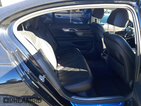 2019 BMW 7 Series 740i with VIN WBA7E2C50KB217782, listed as a Copart auction lot 39865553 with 65,495 mi miles. Bid and sale history available at carsss.com. Image 10.
