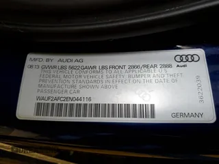2014 Audi S6 Prestige z VIN WAUF2AFC2EN044116, wystawiony jako Copart lot #56415015 z przebiegiem 112 284 mil mil oraz Tytuł czysty. Historia ofert i sprzedaży dostępna na DreamBid. Obrazek 13.