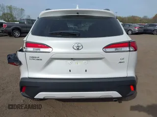2024 Toyota Corolla Cross LE with VIN 7MUBAABG2RV114524, listed as a IAAI auction lot 42117794 with 2,781 mi miles and . Bid and sale history available at DreamBid. Image 16.