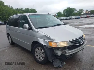 2004 Honda Odyssey EX-L с VIN 5FNRL18934B076486, выставлен на аукционе IAAI как лот 42315160 с пробегом 209 467 миль миль и . История ставок и продаж доступна на DreamBid. Изображение 1.