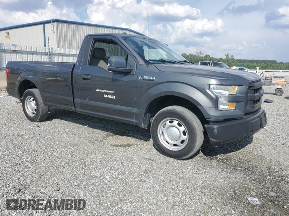 2017 Ford F-150 XL with VIN 1FTMF1C85HKE23681, listed as a Copart auction lot 64243075 with 105,163 mi miles and Clean title. Bid and sale history available at DreamBid. Image 4.