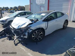2024 Toyota Prius Prime SE with VIN JTDACACU1R3012458, listed as a IAAI auction lot 41334718 with NaN miles. Bid and sale history available at carsss.com. Image 17.