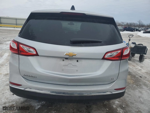2021 Chevrolet Equinox LT with VIN 3GNAXKEV7ML304586, listed as a Copart auction lot 87655725 with 62,847 mi miles and Salvage Title. Bid and sale history available at carsss.com. Image 6.