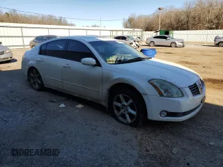 2006 Nissan Maxima 3.5 SE with VIN 1N4BA41E56C844412, listed as a Copart auction lot 89316425 with 0 mi miles and Salvage Title. Bid and sale history available at carsss.com. Image 4.