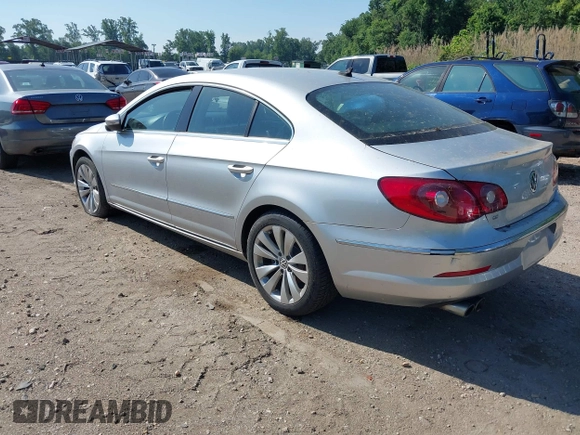 2011 Volkswagen CC Sport with VIN WVWMP7AN3BE720351, listed as a IAAI auction lot 42246532 with 123,111 mi miles and . Bid and sale history available at DreamBid. Image 3.