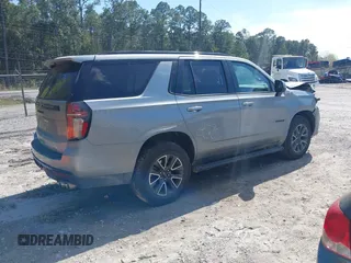 2024 Chevrolet Tahoe Z71 with VIN 1GNSKPKL9RR265695, listed as a IAAI auction lot 41754558 with 25,210 mi miles and . Bid and sale history available at DreamBid. Image 4.