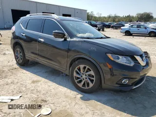 2016 Nissan Rogue SL with VIN 5N1AT2MT2GC732761, listed as a Copart auction lot 47031525 with 157,357 mi miles and Salvage Title. Bid and sale history available at carsss.com. Image 4.