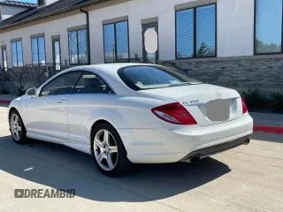 2007 Mercedes-Benz CL-Class 5.5L V8 with VIN WDDEJ71X67A005415, listed as a Copart auction lot 47699805 with 20,017 mi miles and Clean Title. Bid and sale history available at carsss.com. Image 3.