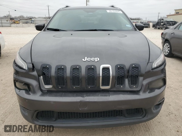 2015 Jeep Cherokee Latitude with VIN 1C4PJLCB1FW643005, listed as a Copart auction lot 46163045 with 134,840 mi miles and Salvage Title. Bid and sale history available at DreamBid. Image 5.