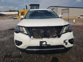 2017 Nissan Pathfinder SL with VIN 5N1DR2MM1HC688290, listed as a Copart auction lot 52807675 with 129,038 mi miles and Salvage Title. Bid and sale history available at carsss.com. Image 5.