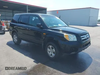 2007 Honda Pilot LX z VIN 5FNYF28137B030387, wystawiony jako IAAI lot #42066887 z przebiegiem 242 215 mil mil oraz . Historia ofert i sprzedaży dostępna na DreamBid. Obrazek 1.