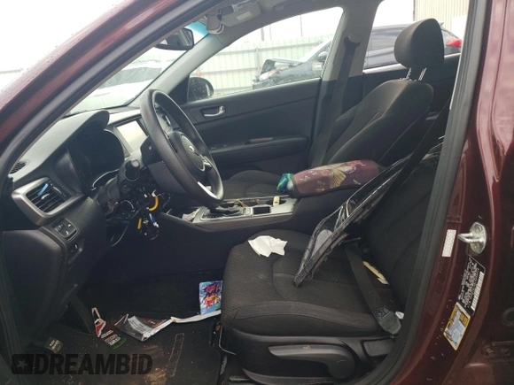 2020 Kia Optima SE with VIN 5XXGT4L39LG396418, listed as a Copart auction lot 53016595 with 40,798 mi miles and Non repairable. Bid and sale history available at DreamBid. Image 7.