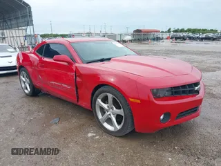 2013 Chevrolet Camaro LT with VIN 2G1FC1E30D9175721, listed as a IAAI auction lot 42385655 with 188,157 mi miles and . Bid and sale history available at DreamBid. Image 1.